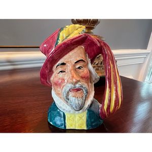 Vintage Artone England Sir Walter Raleigh Toby Mug Character Jug Staffordshire